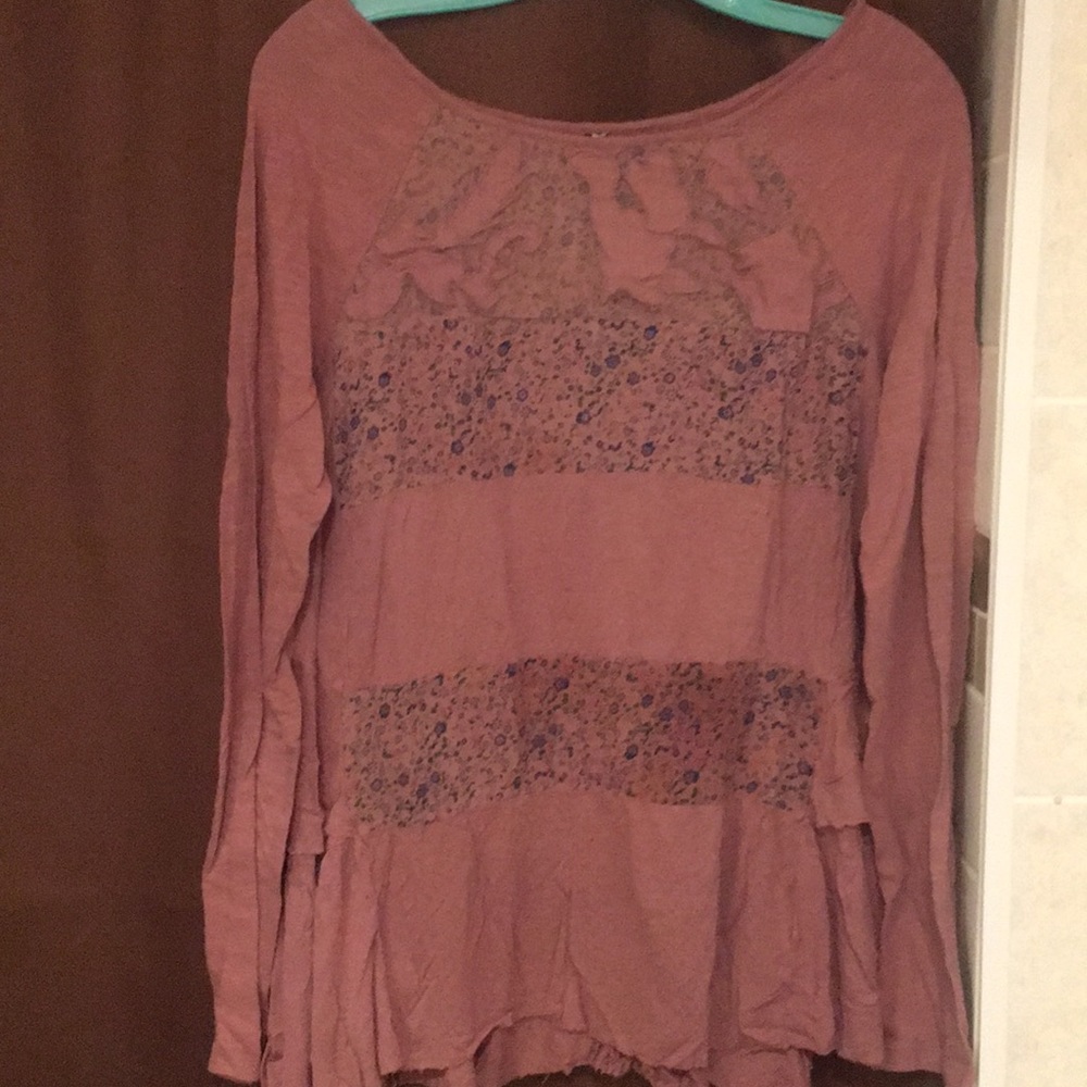 Vintage Free People long sleeve top